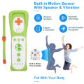 Game Control i Nunchaku Controller 1 Pair Wi Controller Set Motion Plus Remote Control Wii Remote Control Gamepad for Nintendo Wii.