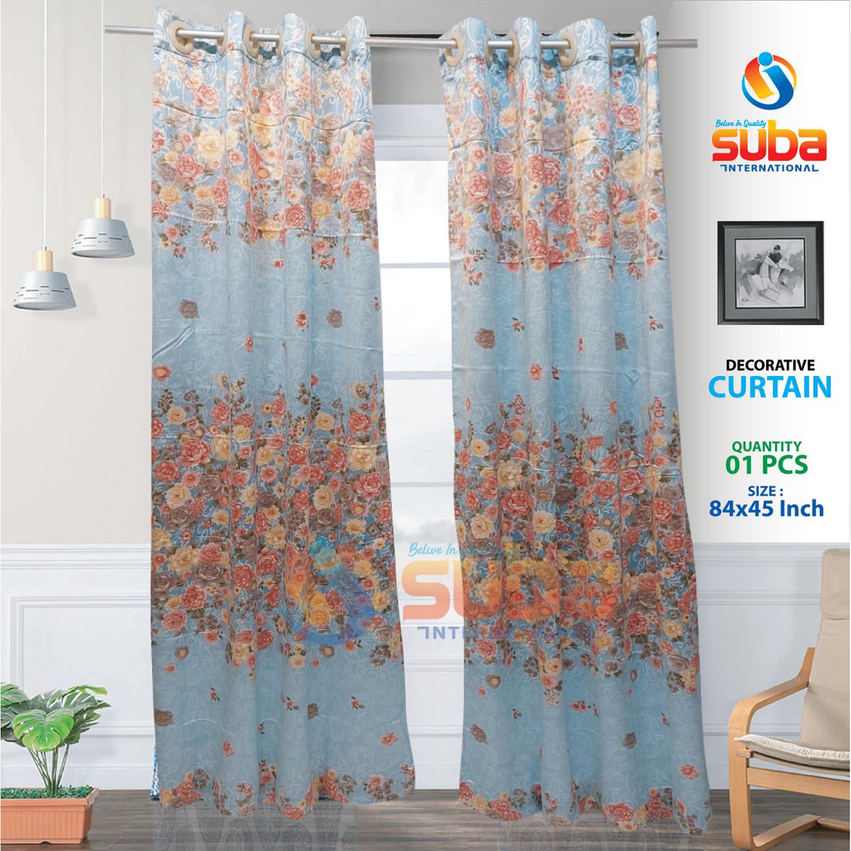 Premium Quality Home tex synthetic Curtain, (4-5-6 khuci) Poda, parda for Home Decoration Door and window From Suba International
