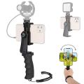 Mobile Phone DSLR Camera Video Recording Kit Vlogging Kit Vlogging Accessory Kit Live Streaming Short Film TRIPED SHOTGAN Mike 360 ​​LED Selfie Light. 