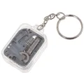 1Pc Music Box DIY Mechanical Metal Music Boxes Clockwork Keychain Gift MJD. 