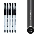 ECONO Ocean Black Ball Pen  (Pack of 10 Pens). 
