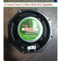 OCTA SHAPE 5 Core 6 Inch 4 Ohm SPK-672 Audio Speaker 6 Inch Speaker Home Entertainment Receivers & Amplifiers. 