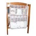 【The road to happiness Store】Baby Cot Bedside Hanging Storage Diaper Nappy Clothes Organizer -. 