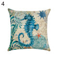 Octopus Sea Turtle Whale Sea Horse Cushion Cover Throw Pillow Case Sofa Decor. 