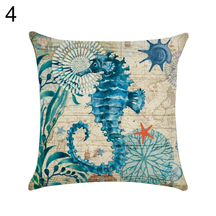 Octopus%20Sea%20Turtle%20Whale%20Sea%20Horse%20Cushion%20Cover%20Throw%20Pillow%20Case%20Sofa%20Decor%20-%20Image%203