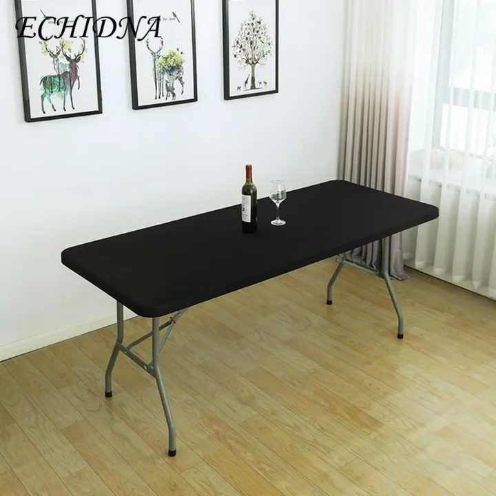 Outdoor%20lecloth%20Waterproof%20Solid%20Color%20le%20Cover%20with%20-slip%20Elastic%20Band%20Perfect%20for%20Camping%20Picnics%20Patio%20Dirt-resistant%20Desk%20Protector%20Fitted%20lecloth%20for%20Stretch%20le%20Cover%20-%20Image%205