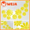 12pcs/Set Flowers Wall Stickers Decorations for Kitchen Tile Flower Switch Sticker Bedroom Decor Livingroom Wall Decals for Home.
