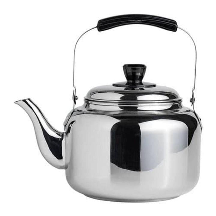 Boil Water Easily With A Stainless Steel Tea Kettle - Ideal For Brewing Your Favorite Hot Beverages