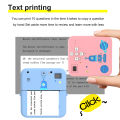 Mini Pocket Printer Camera Instant Print Portable Thermal Printing Machine Wireless BT for Picture Label DIY Handcraft Note List. 