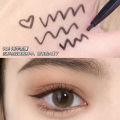 xixi slim and smooth waterproof gel eyeliner pencil Ultra-fine wearable makeup, waterproof and non-smudging pseudo-plain makeup. 