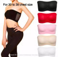 Imported Soft Cotton Comfortable Strapless Tube Bra for Women (One Piece). 