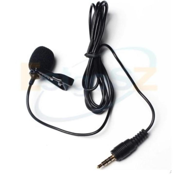 U-1%20Lapel%20Tie%20Clip%20Microphone%203.5mm%20Jack%20Compact%20Lavalier%20Mic%20for%20Mobile%20Audio%20Recording%20-%20Image%202