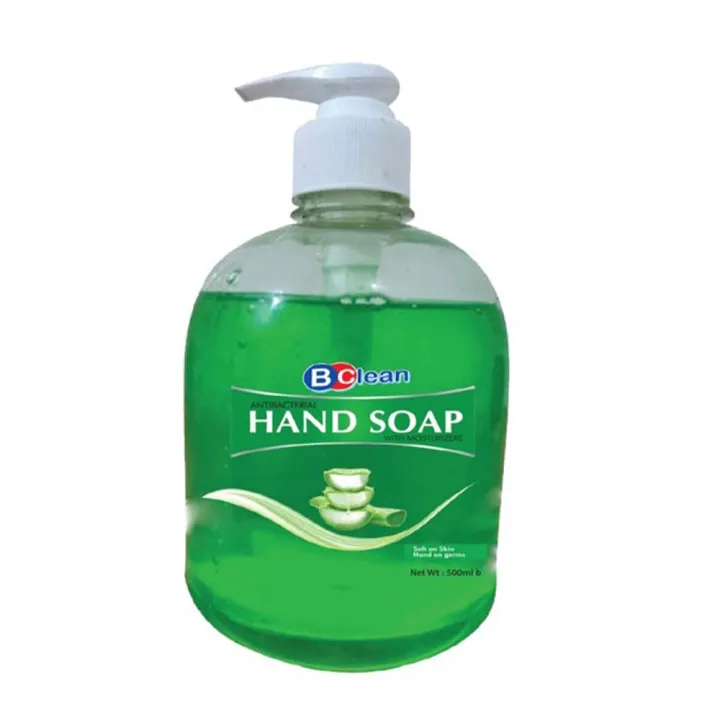 BClean Antibacterial Hand Wash 500ml with Moisturizer | Aloe Vera Hand ...