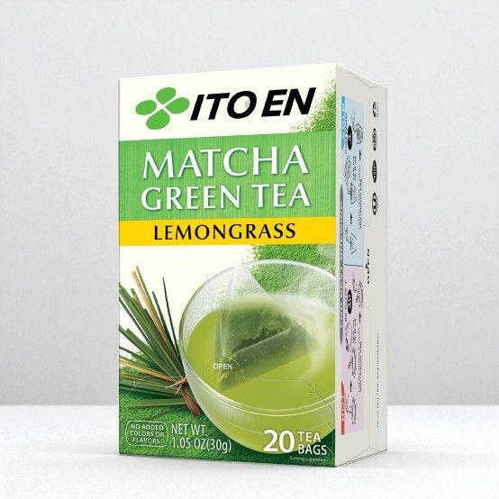 ITOEN Matcha Green Tea Lemongrass – Premium Japanese Matcha Green Tea, Refreshing & Healthy (30g)
