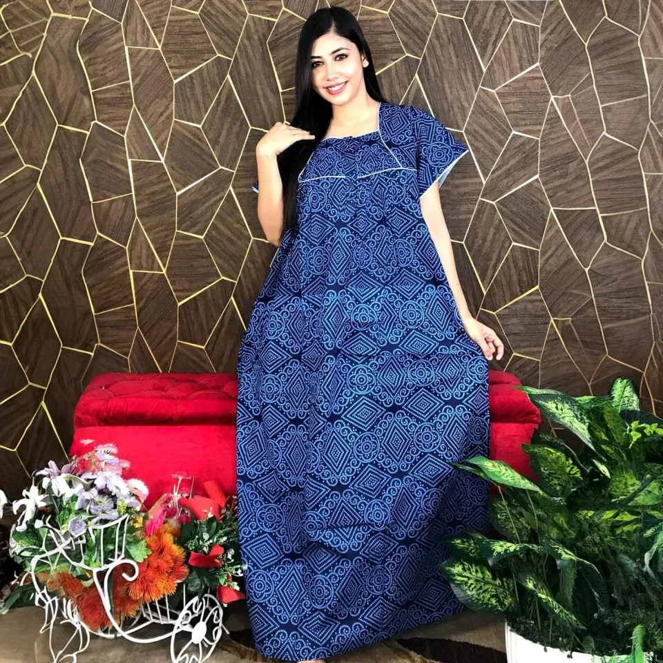 maxi dress design in bangladesh Stylish Muslim Long Gown Maxi-Dresses For Women Black Color 1541