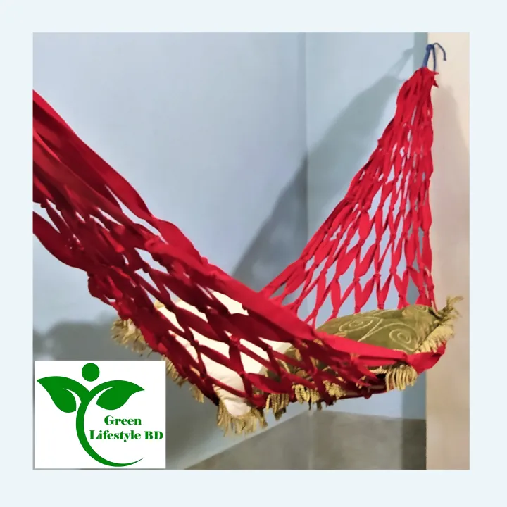 Handmade%20Ribbon%20Dolna/Hammock%20%E2%80%93%20Extra-Long%208.5ft,%20Strong%20&%20Comfortable%20Swing%20in%20Random%20Color%20-%20Image%207