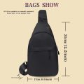 Men Handbag Men Chest Bag Print Cute Dog Series Single Shoulder Crossbody Bag Casual Sports Outdoor Trend Sling Bag 2024. 