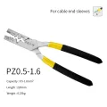【Aesth Diary Store】0.5-16 Germany Small Crimping Pliers for End Sleeves Special Tube Terminals Clamp Hand Tools. 
