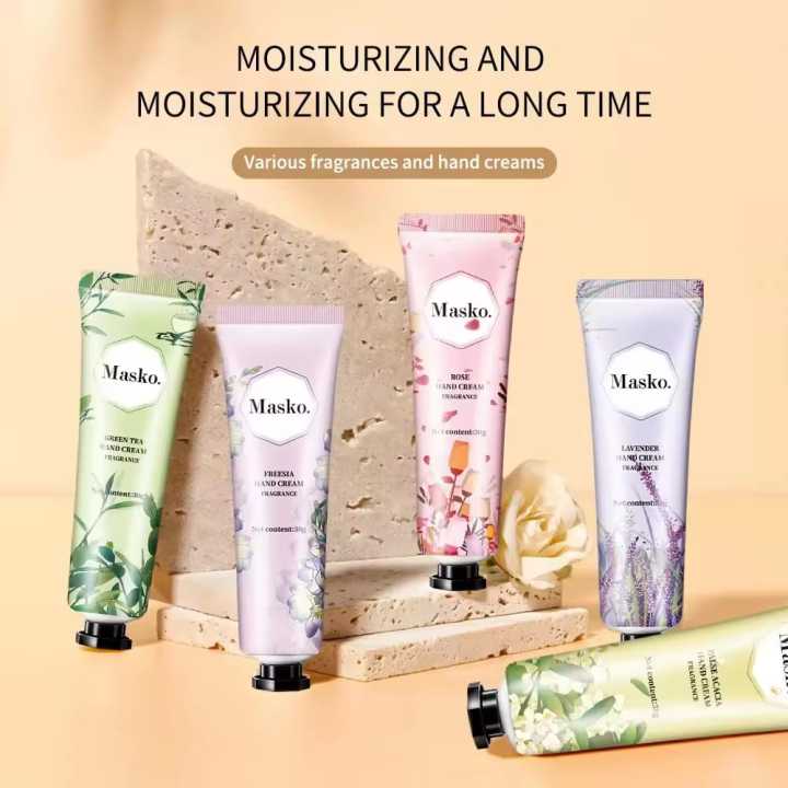 Masko%20Moisturizing%20Hand%20Cream,%2030g%20(%201%20pcs%20or%205%20pcs%20set)%20Floral%20and%20fruity%20scent%20-%20Image%202