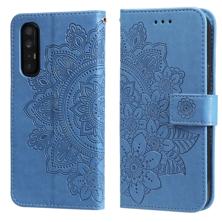 (New)For%20OPPO%20Reno3%20Pro%205G%20/%20Find%20X2%20Neo%207-petal%20Flowers%20Embossing%20Pattern%20Horizontal%20Flip%20PU%20Leather%20Case%20with%20Holder%20&%20Card%20Slots%20&%20Wallet%20&%20Photo%20Frame%20-%20Image%209