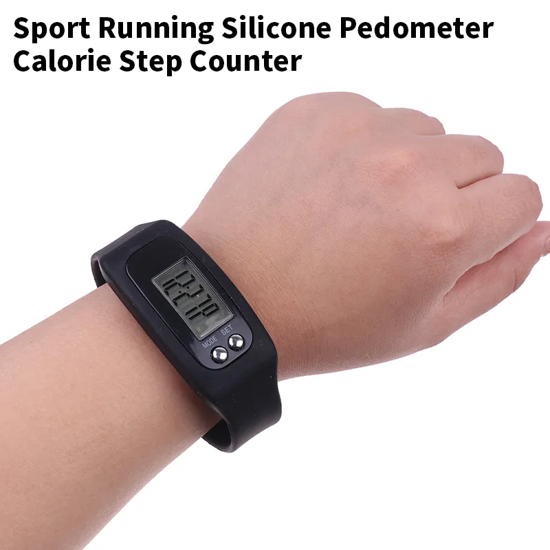 Sports Pedometer Running Step Counter Walking Distance Calorie