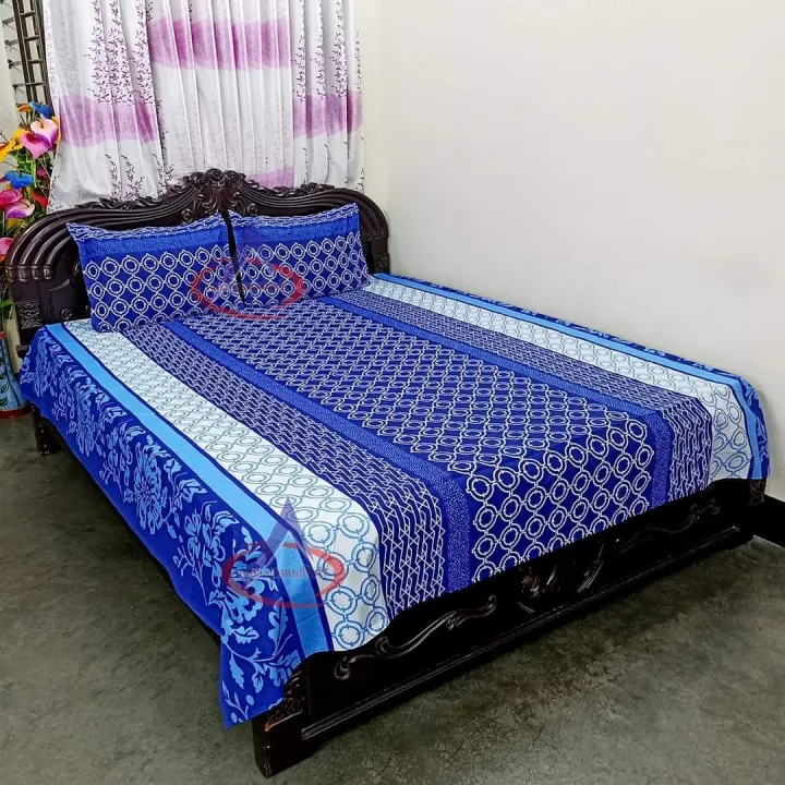 Digital%20Home%20Tex%208.5/7.5%20Feet%20Double%20Size%20Bedsheet%20with%20Two%20Pillow%20Covers%20-%20Elegant%20Design%20-%20Cozy%20Bedding%20-%20Stylish%20and%20Attractive%20Choice%20-%20Image%203