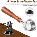 51mm Bottomless Portafilter for DeLonghi Coffee Machines EC680. 