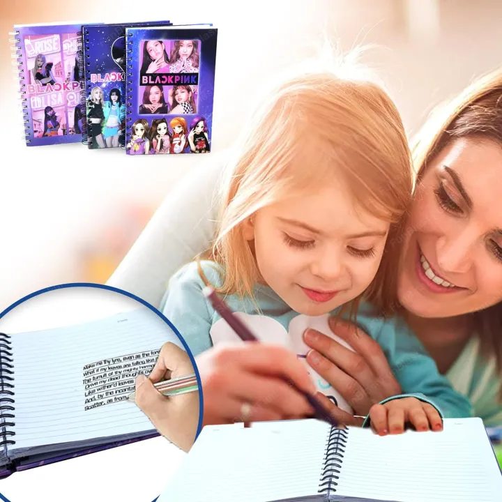 BLACKPINK%20Kpop%20Spiral%20Bounded%20Rulled%20Notebook%20Diary%20A5%20Size%20(Multicolor)%20-%20Image%204
