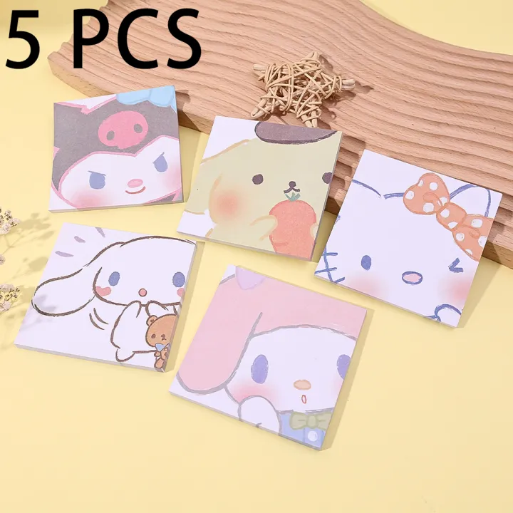 New%2050heet/et%20ticky%20Note%20Pad%20Memo%20Pad%20Kawaii%20anrio%20Cinnamoroll%20Anime%20Notepad%20Notebook%20chool%20tationery%20Office%20upplie%20-%20Image%209