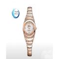 Fashion Watch Simple New Women's Temperament Diamond Ladis Quartz for Party Rose Gold Colour...