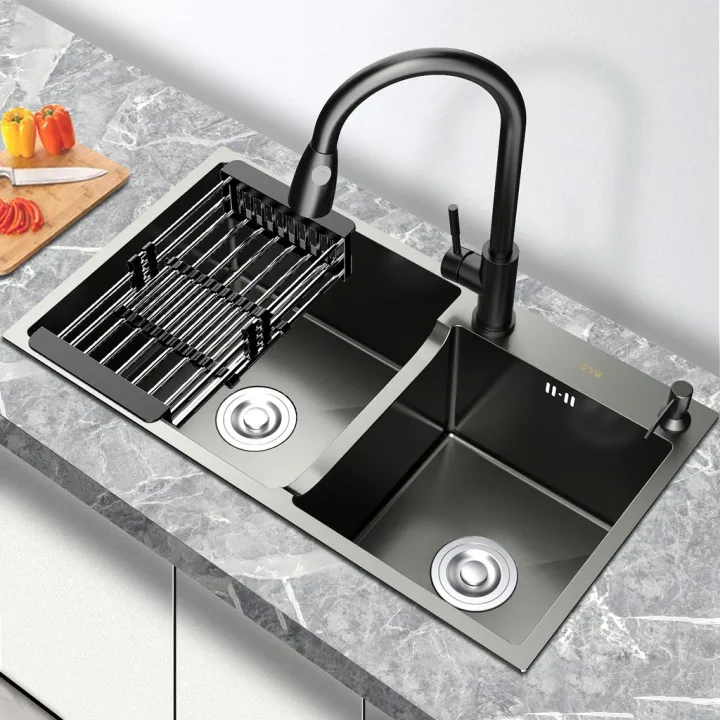 TekaSpain%20Handmade%20Stainless%20Steel%20Kitchen%20Sink%2036%20x%2018"%20(BLACK)%20-%20Image%209
