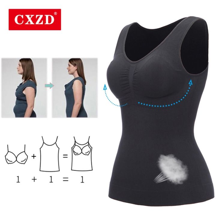 Women%20Slim%20Up%20Lift%20Plus%20Size%20Bra%20Tank%20Top%20Body%20Removable%20Underwear%20Slimming%20Vest%20Corset%20Shapewear%20-%20Image%203