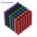 【Yurui】216Pc 3mm Colorful Magnetic Ball Cube Relief Education Puzzle Toy. 