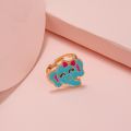 Korean Jewelry Funny Animal Unicorn Adjustable Multiple Ring For Kids Girls Gift Ideas Cartoon Enamel Children Rings Accessories. 