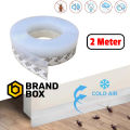 Door Gap Sealing Strip Anti Insects Self Adhisive Air-proof Dust-Proof Sound-proof Water-Proof Seal - 1 Meter. 