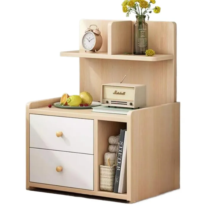 Mearaj%20Furniture%20Bed%20Side%20Table%2030H%2020L%2012W%20Inches%20HM32%20With%20Two%20Drawer%20And%20File%20Cabinet%20-%20Image%202