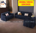 Sofa Cover 2 + 2 + 1 = 5 Seater Stitched Spandex Fabric - sofa cover. 