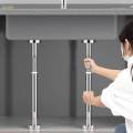 Undermount Sink Mounting Bracket Sturdy Installation and Repair System Adjustable Sink 40cm to 65cm. 