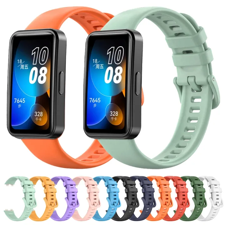 For%20Huawei%20Band%208%2016mm%20Solid%20Color%20Silicone%20Replacement%20Watch%20Band%20-%20Image%206