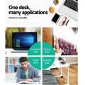 Height Adjustable Movable Laptop Table For Home Office With Foldable Design - Foldable Laptop Stand.