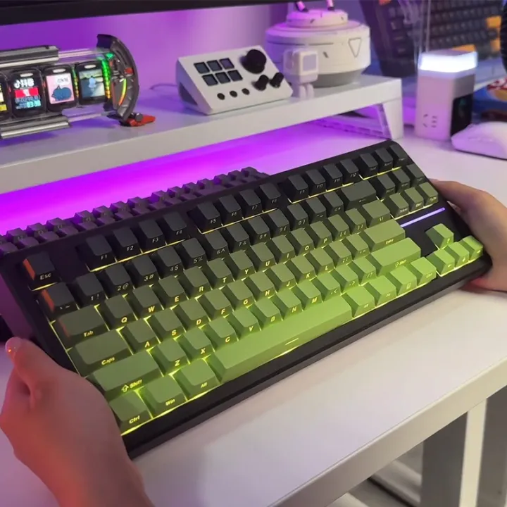 EWEADN%20X87%20Customized%20Mechanical%20Keyboard,%20KAILH%20HUANO%20Switches,%2010,000mAh%20Battery,%20Side-Printed,%20Perfect%20for%20Gaming%20Esports%20-%20Image%203