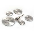HSS Mini Circular Saw Blades Rotating Tools Diamond Cutting Discs Chuck Rotary Bit Set.