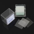 100pcs Transparent Slides Coverslips 22x22mm For Microscope. 
