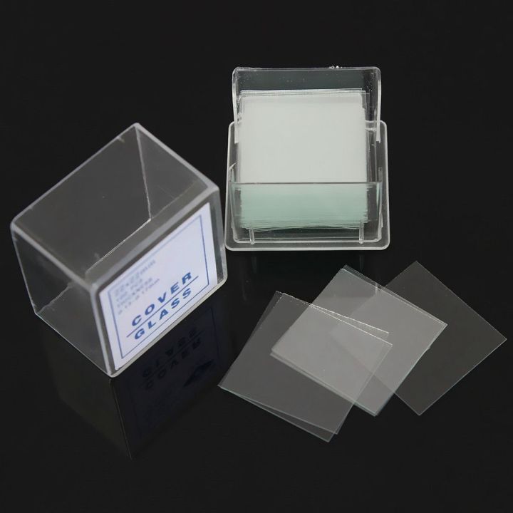 100pcs%20Transparent%20Slides%20Coverslips%2022x22mm%20For%20Microscope%20-%20Image%205