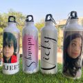 Aluminium Water Bottle print with Photo, Logo, Text ect (750 ml). 
