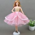 【The road to happiness Store】Dresses Elegant Black Little Dress Evening Clothes for Barbie Dolls For 1/6 BJD Doll Gift Doll Accessories. 