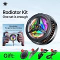 Plextone EX2 Mobile Phone Cooler RGB Gaming Cooler Radiator.