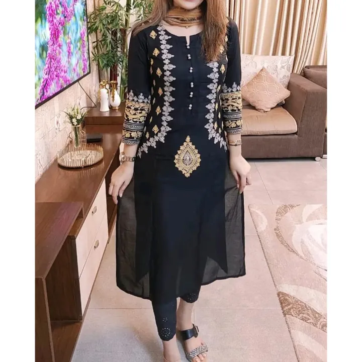 Unstitched%20High%20Quality%20Skin%20Print%20Cotton%20Three%20Piece%20Set%20for%20Women%20Fashionable,%20Comfortable,%20Stylish,%20New%20Collection%20-%20Image%205