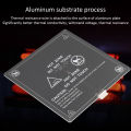 3D Printer Heated Bed Mat, Upgrade Lighter Better Thermal Conductivity 3D Printer Hot Bed Plate Aluminum Substrate High Withstand Voltage with Wire for A8 A6 A2.