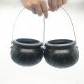 12 Pcs Pumpkin Bucket Halloween Witch Simple Pattern Bucket Halloween Nightclub Bar Scene Decor. 